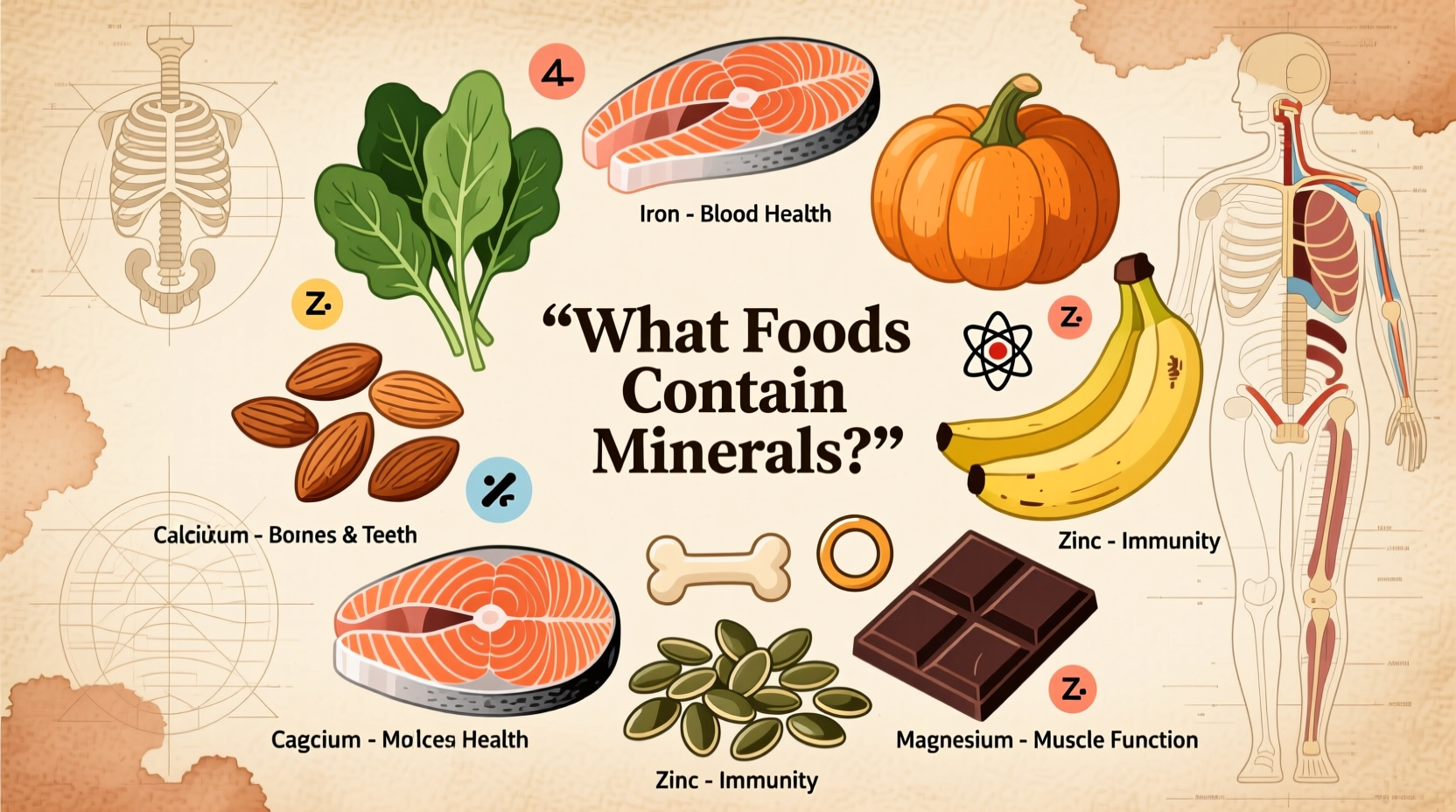 Top Mineral-Rich Foods: Complete Guide with Data