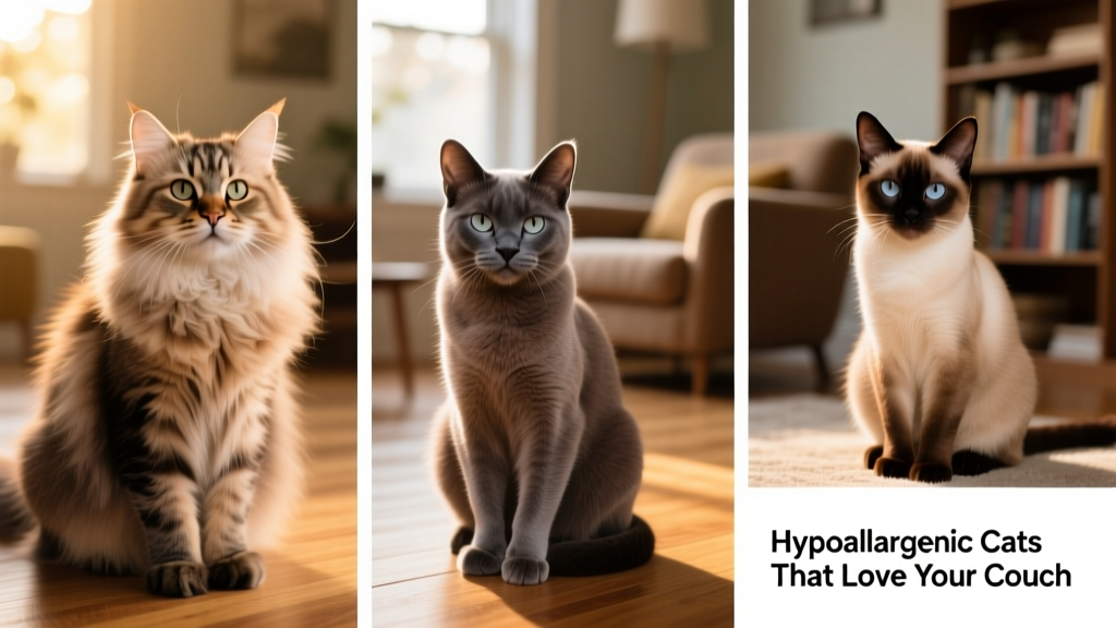 These Cat Breeds That Don’t Shed Much Will Save Your Couch