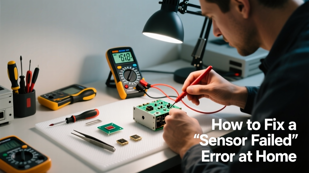 How to Fix a 'Sensor Failed' Error at Home