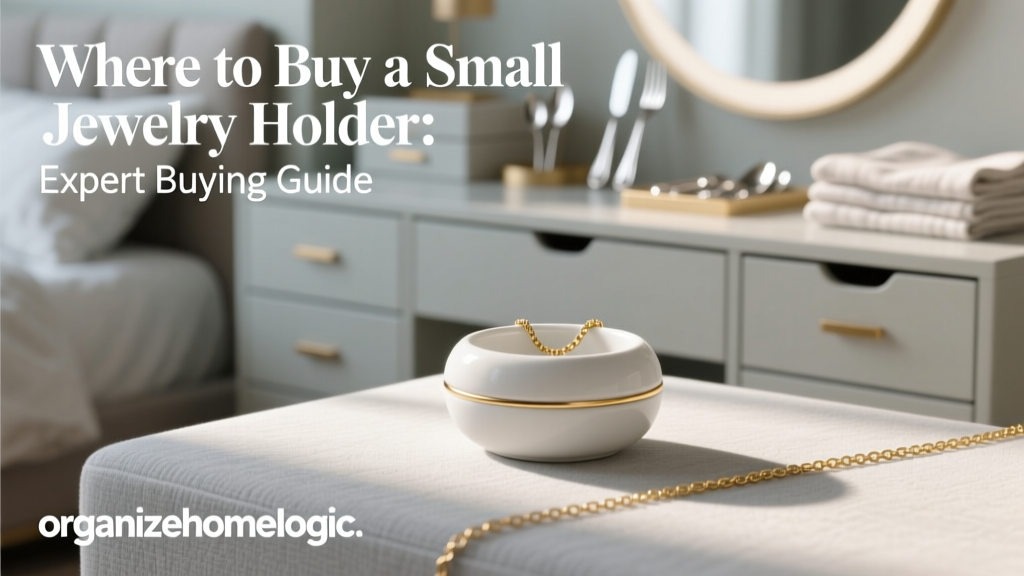 Where to Buy a Small Jewelry Holder: Expert Buying Guide