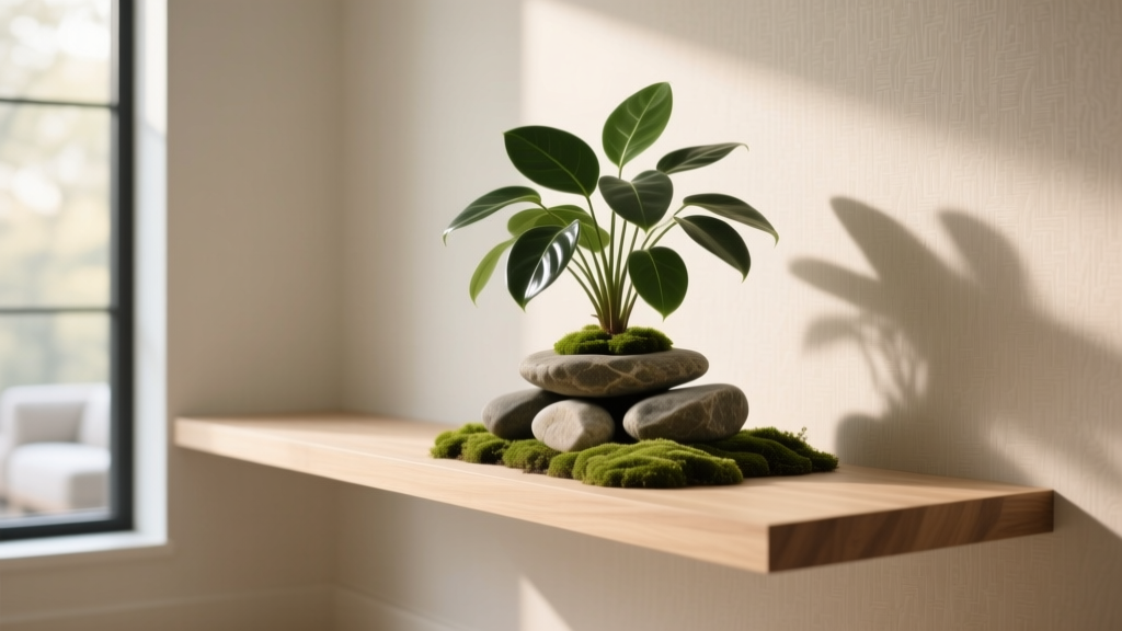 Rocks & Moss Plant Decor: Easy, Healthy Indoor Plants