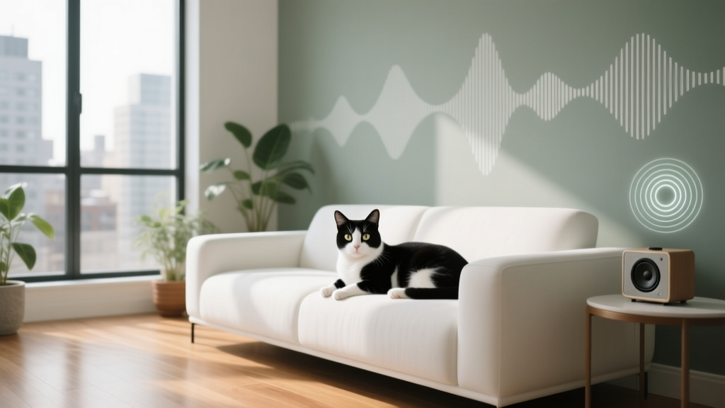 Does music affect cat behavior in apartment? What science...