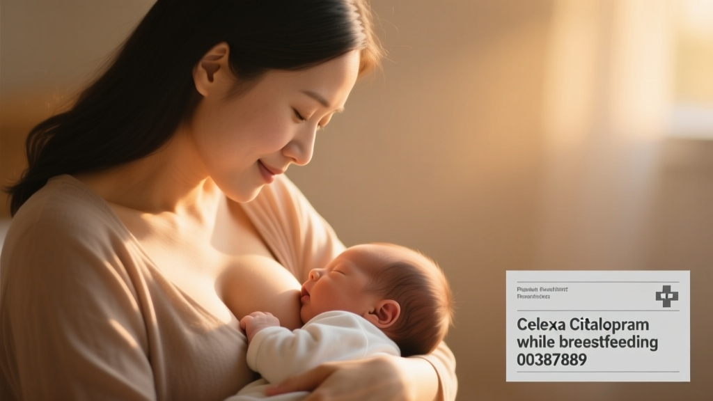 Celexa (Citalopram) While Breastfeeding: Safety Data, Infant Exposure Levels, and Clinical Guidance for Lactating Parents