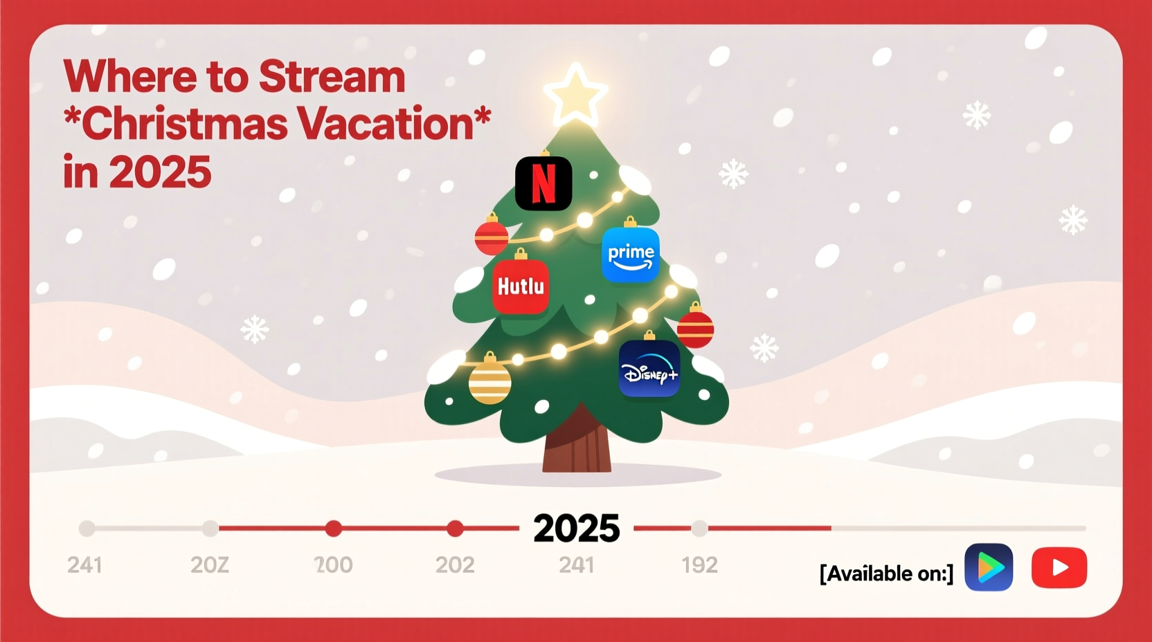 where to stream christmas vacation