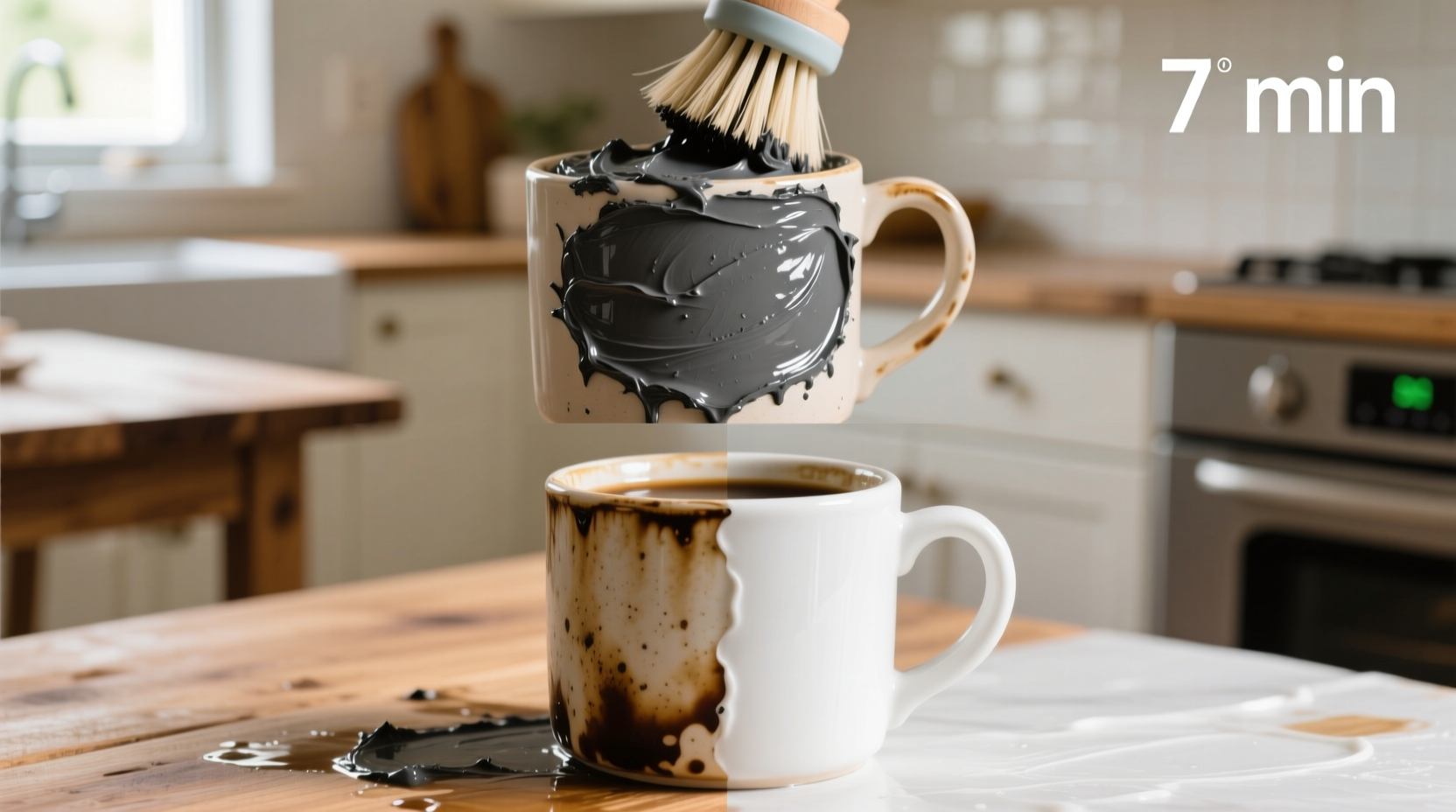 activated charcoal for coffee stains