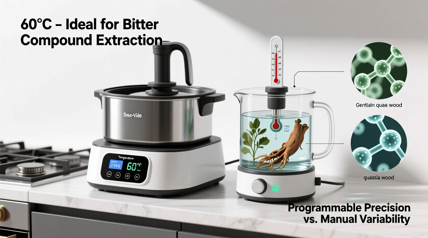is a programmable sous-vide bath worth it for precise bitters extraction temperatures