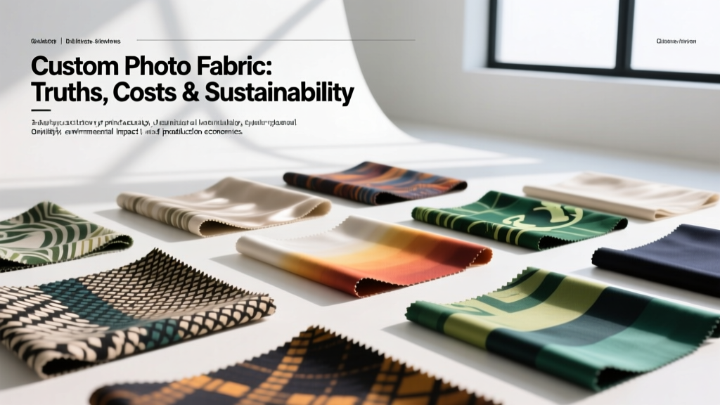 Custom Photo Fabric: Truths, Costs & Sustainability