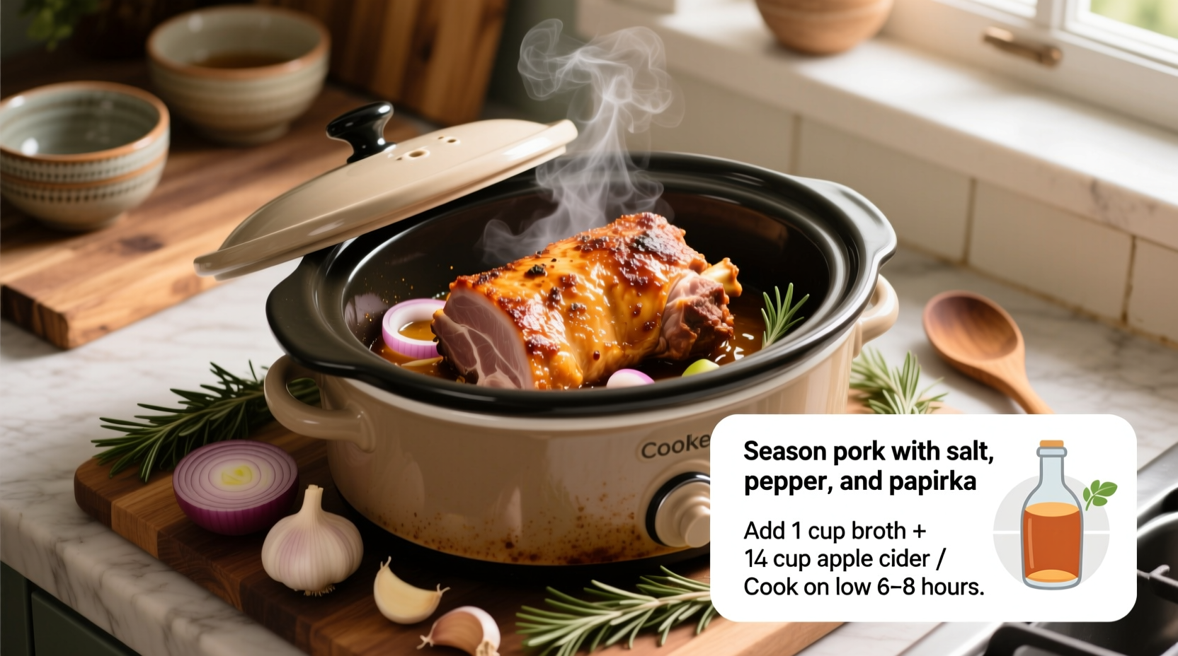 how to make a pork loin in a slow cooker