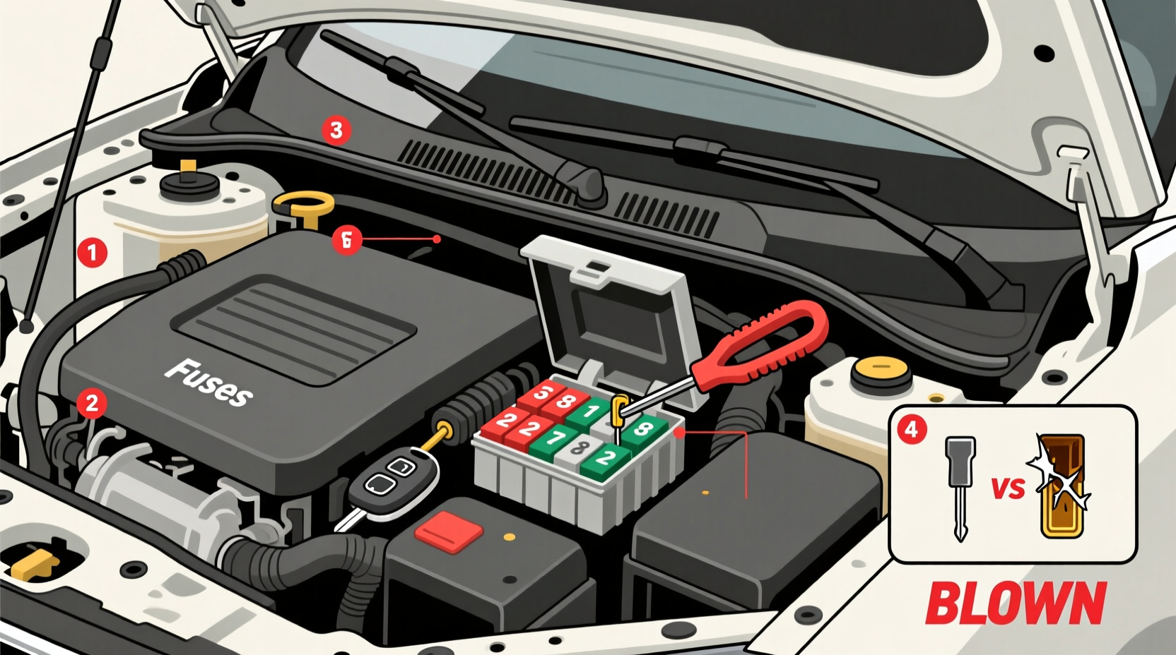 how do you check a fuse in a car