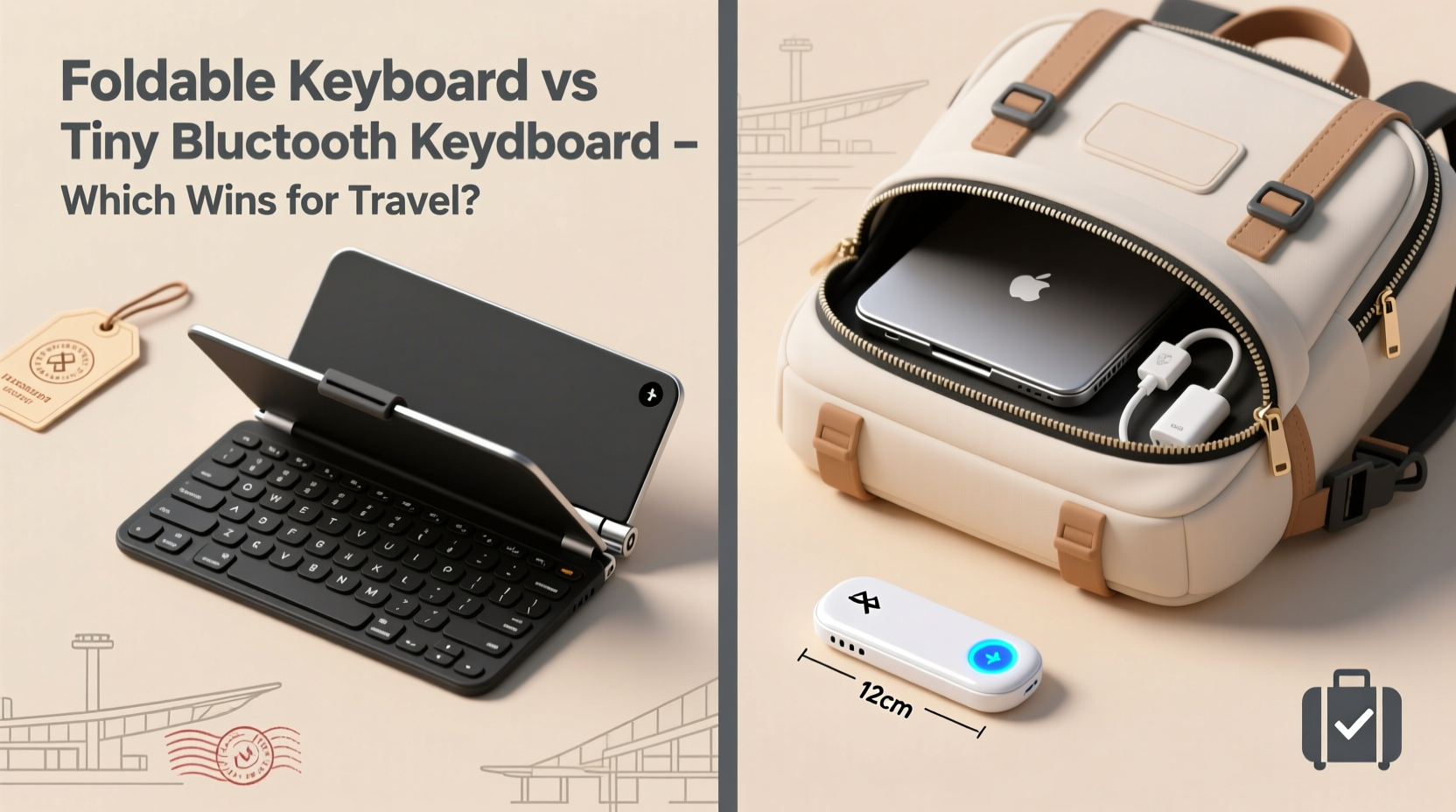 foldable keyboard vs tiny bluetooth keyboard which is better for travel