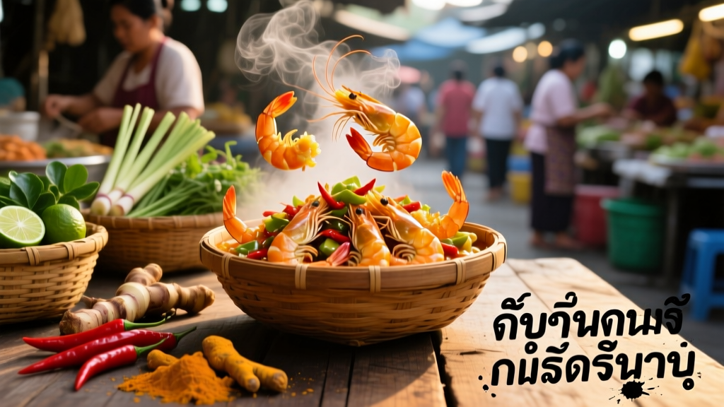 Thai Dancing Shrimp: Serving Thailand’s Most Lively Dish