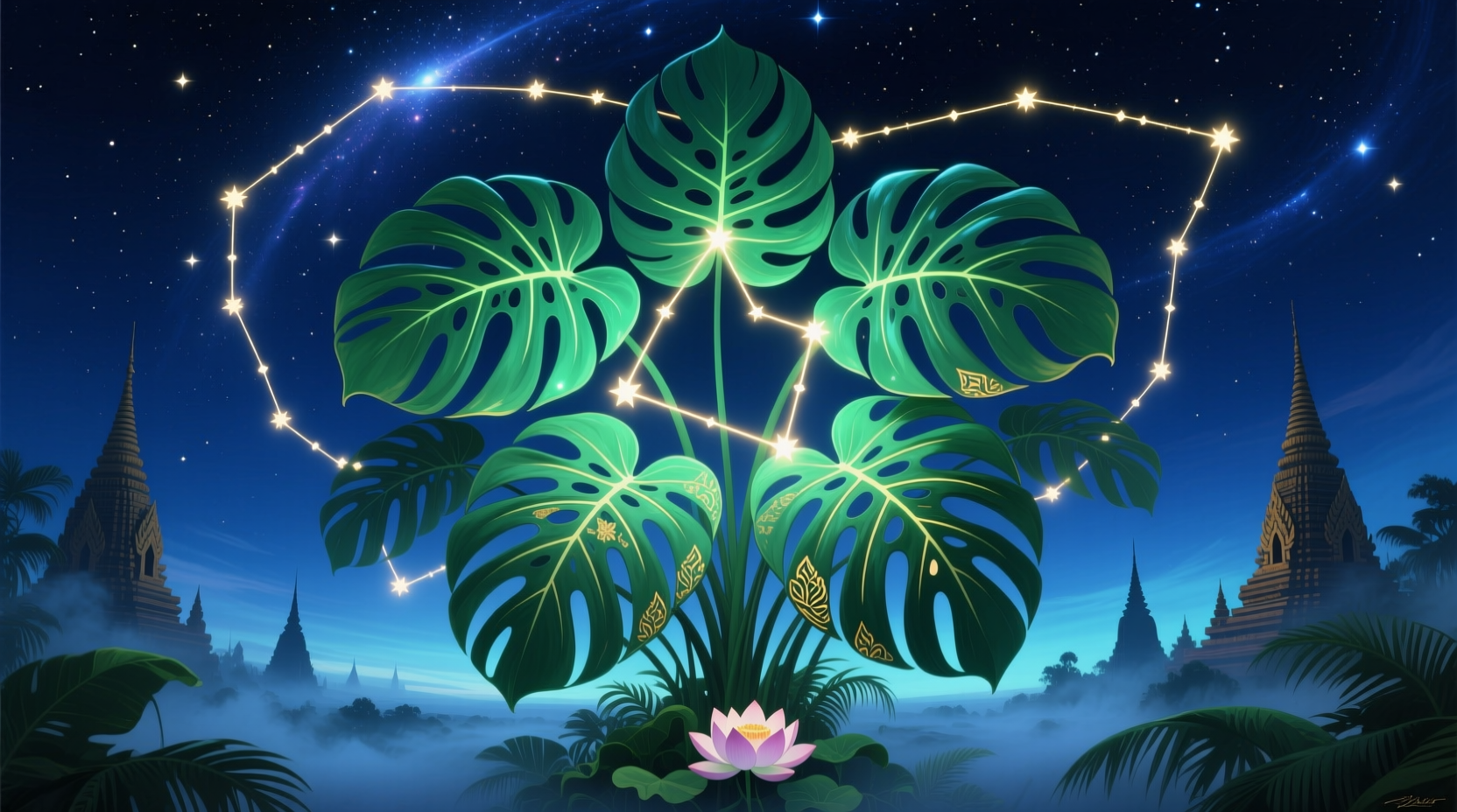monstera thai constelation