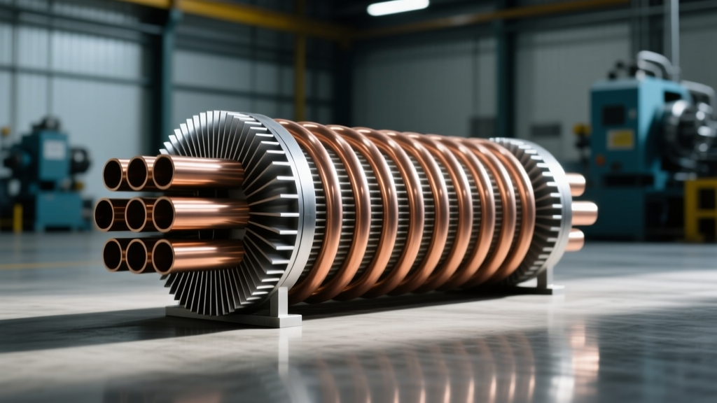 Finned Tube Heat Exchanger Power Calculation Guide