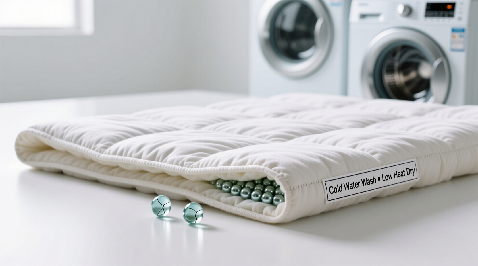how to sanitize weighted blankets safely