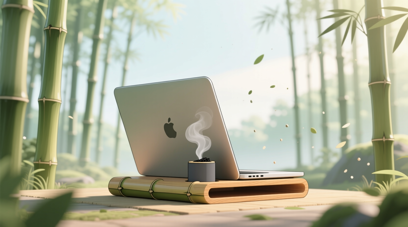 eco friendly cleaning tips deodorize bamboo laptop stands