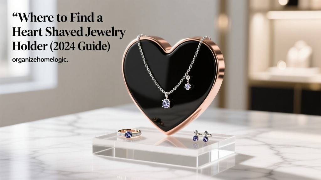 Where to Find a Heart Shaped Jewelry Holder (2024 Guide)