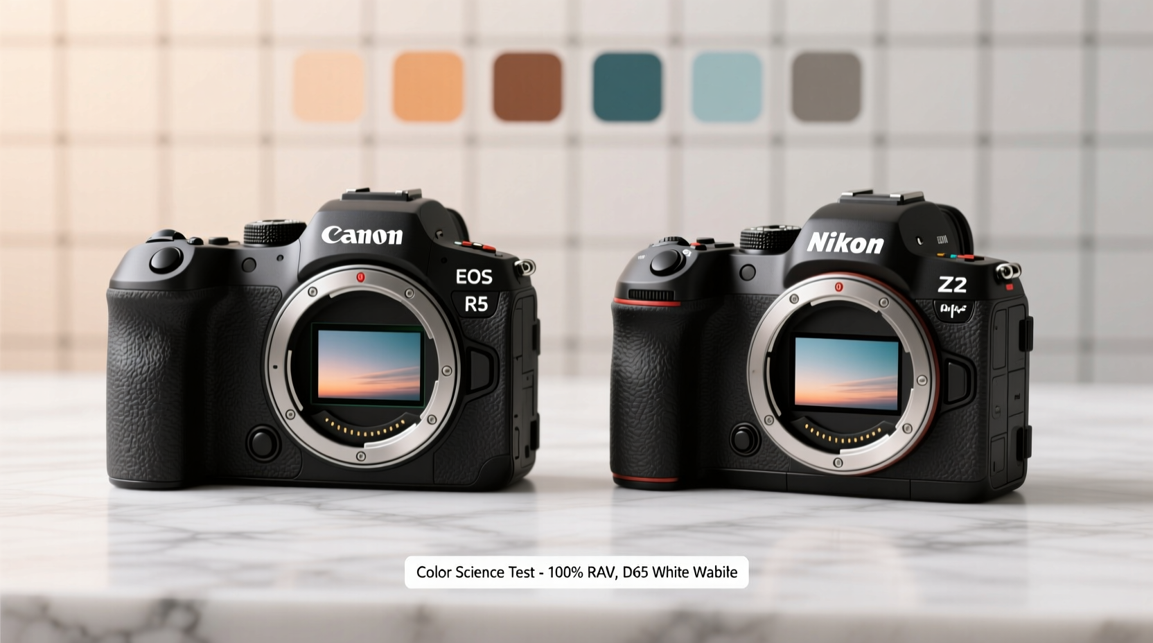 canon vs nikon mirrorless cameras which brand actually has better color science