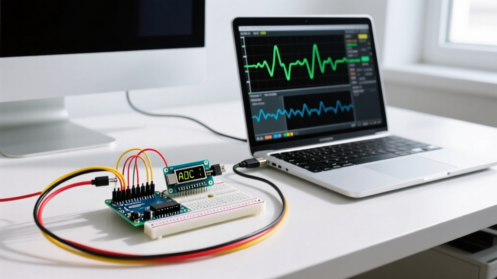 Arduino Serial Oscilloscope: ADC Setup, Expected Readings, and Limits