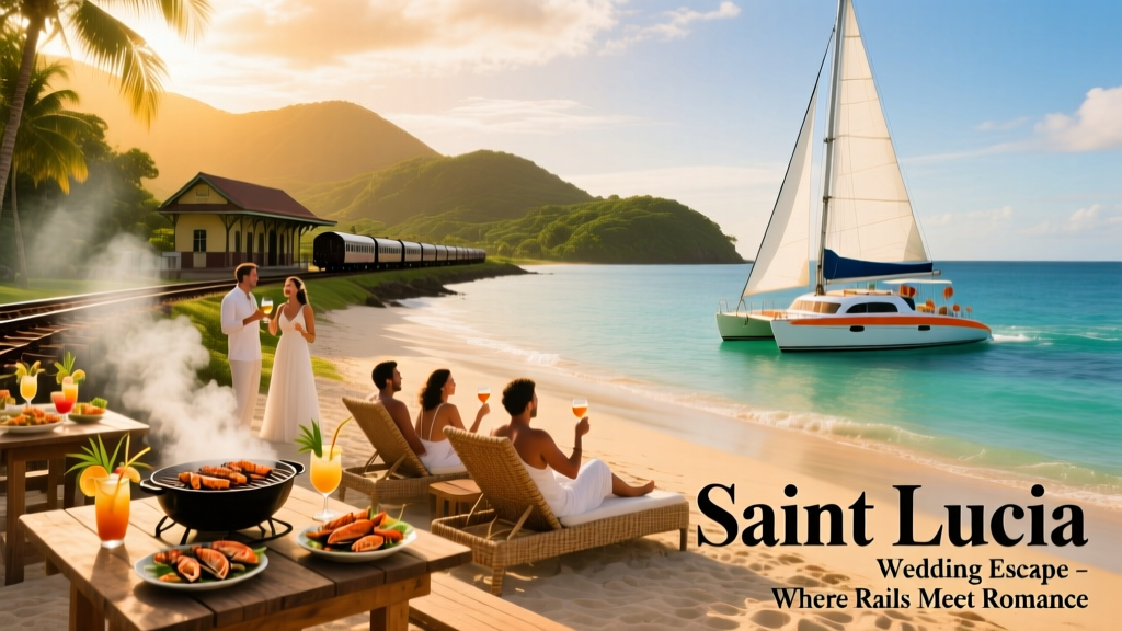 A St Lucia Wedding With Beachside Barbecues and Catamaran Rides: Logistics, Local Vendors, and Seamless Multi-Modal Planning