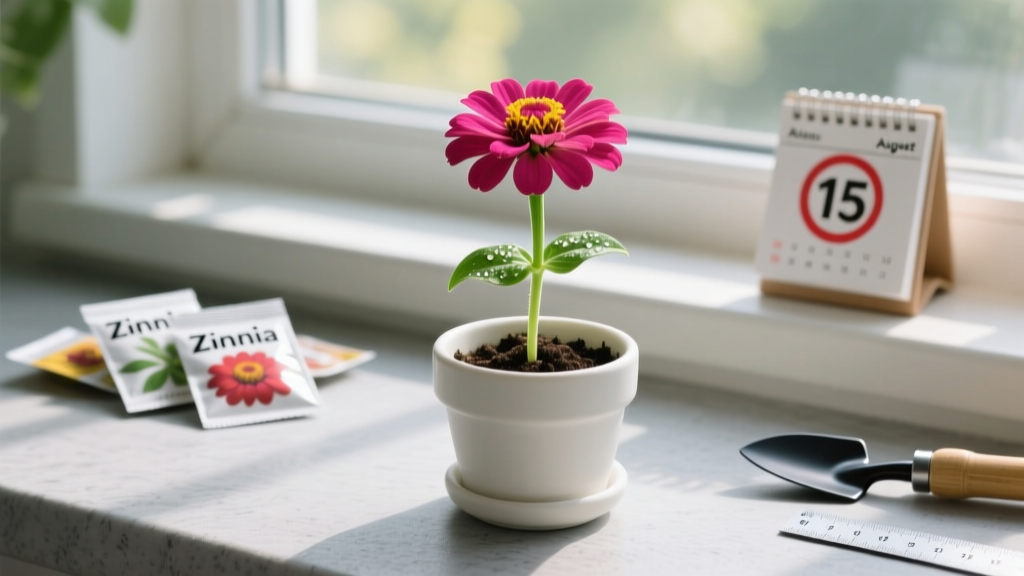 Zinnia Seeds Indoors: Latest Planting Date (2026)