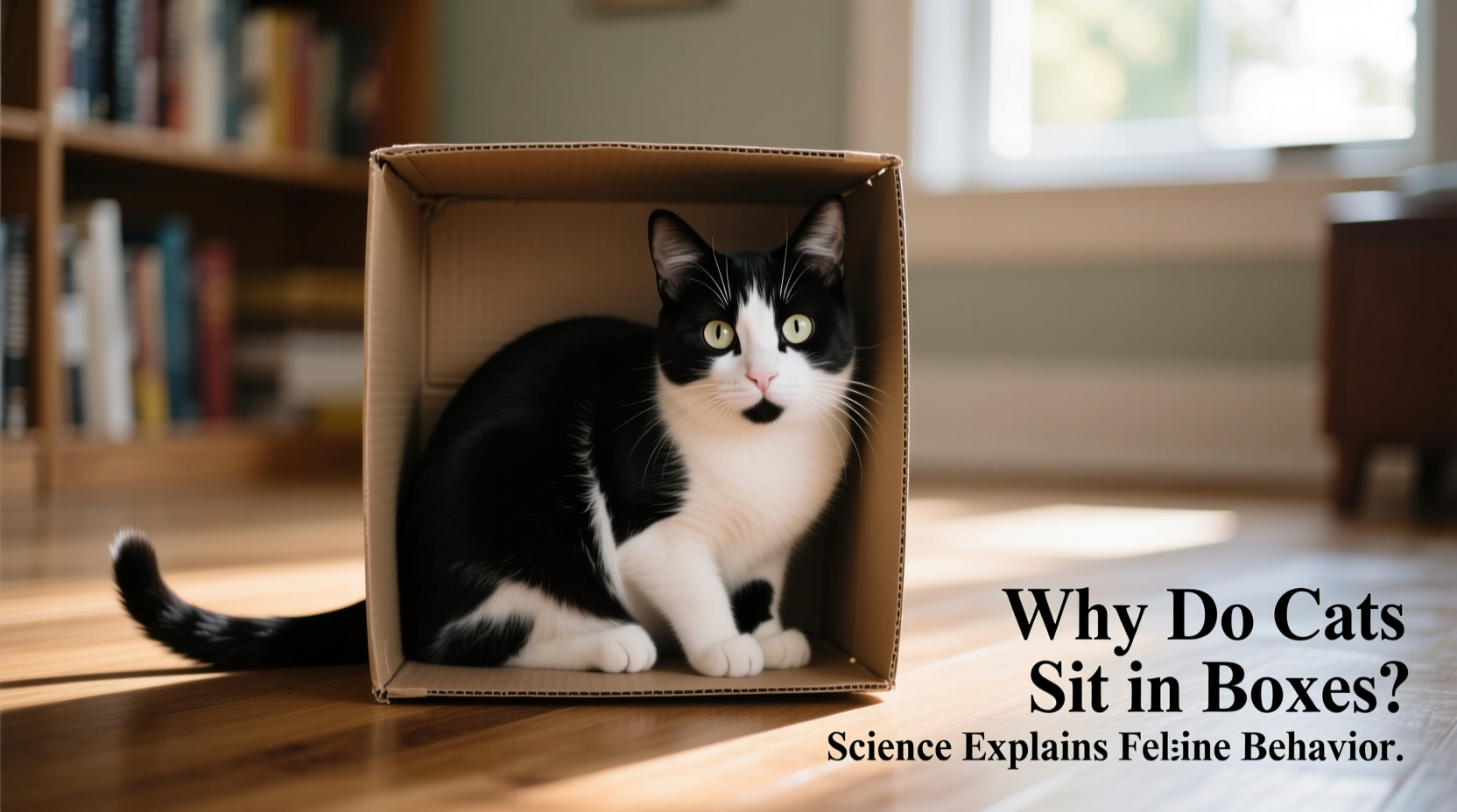 Why Do Cats Sit In Boxes Even If Theyre Too Small Science Explains ...
