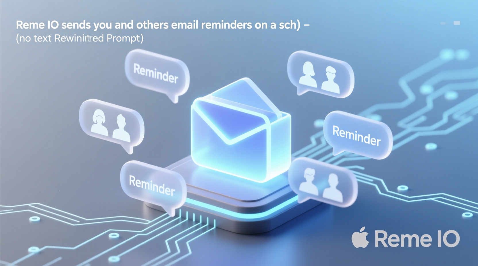 reme io sends you and others email reminders on a sch