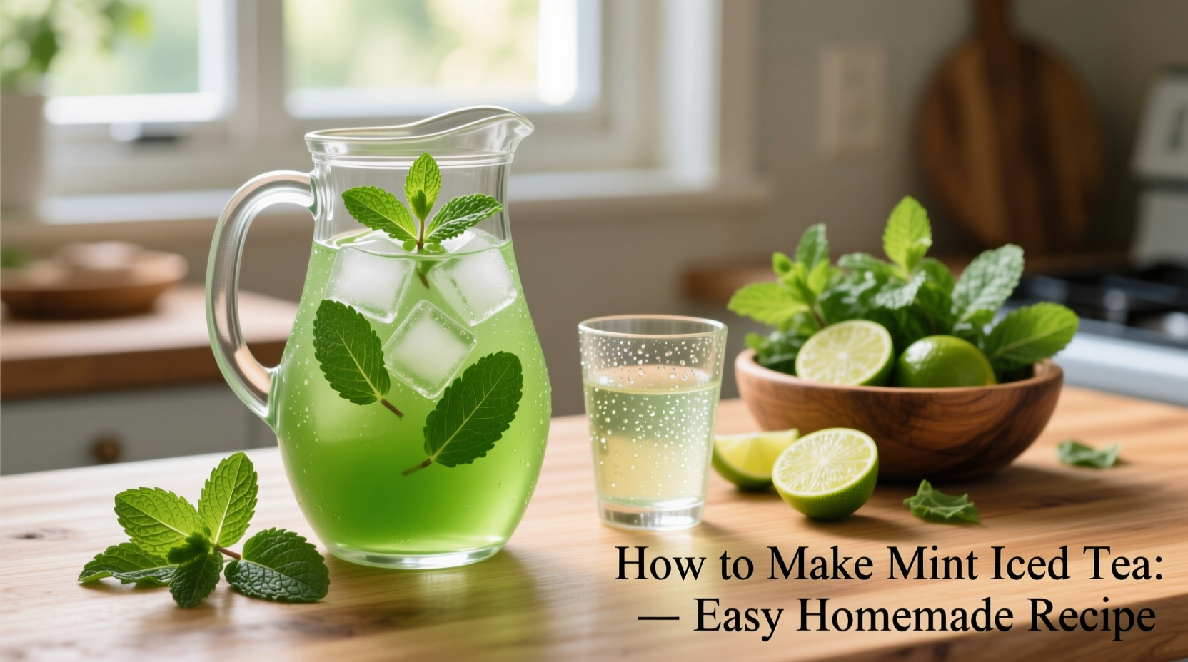 How To Make Mint Iced Tea