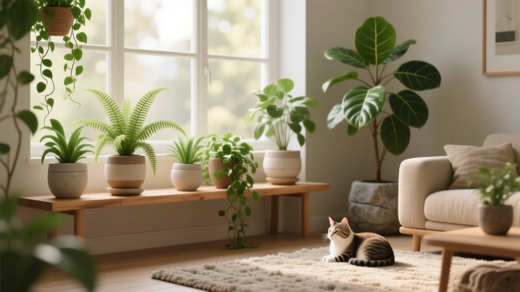 Keep Cats from Eating Indoor Plants: 7 Vet-Approved Tips