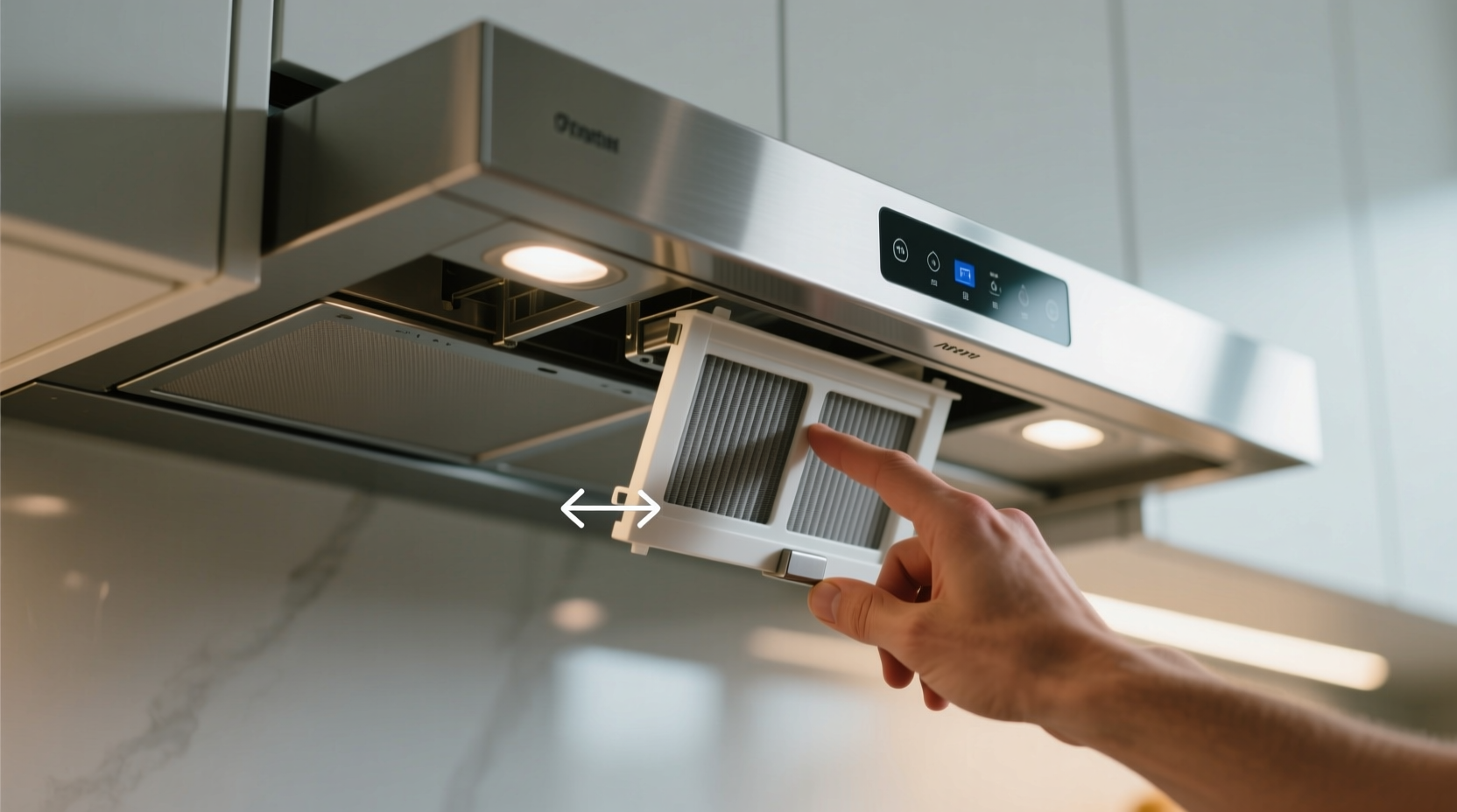 how to change the filter on your range hood