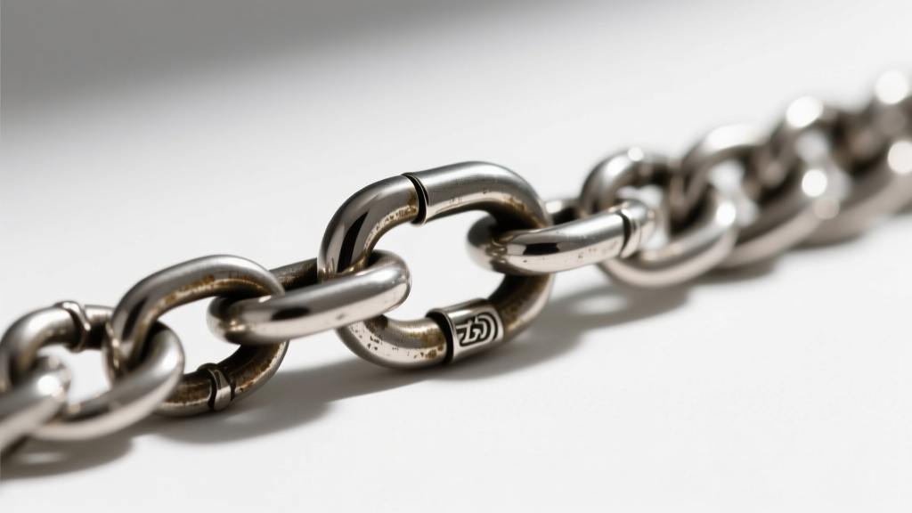 Macro photo of a 3.5mm oxidized sterling silver box chain with a secure S-clasp, highlighting intricate metal links and textures.