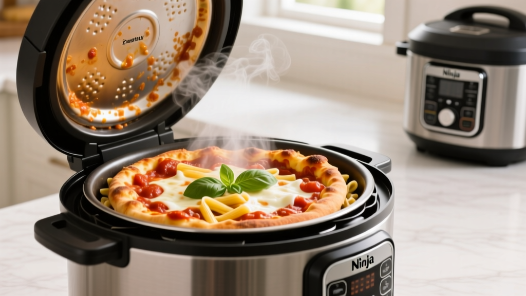 Pizza Pasta in Ninja Foodi: Crispy, Saucy, Ready in 20 Min