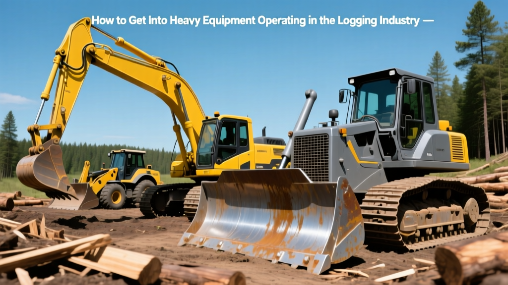 How to Get Into Heavy Equipment Operating in the Logging Industry