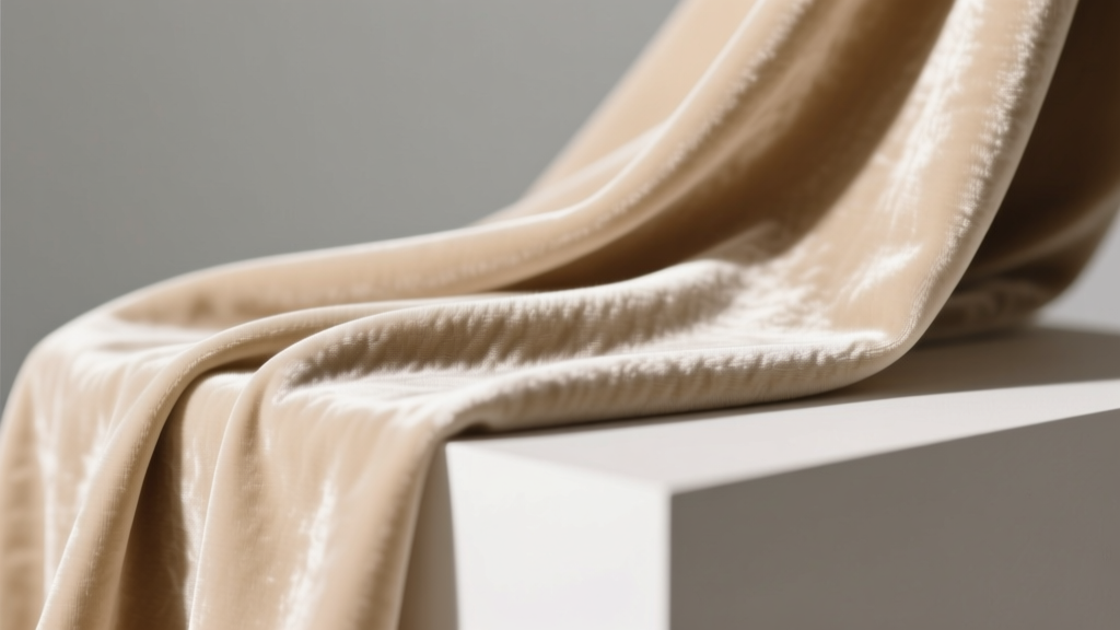 Light Beige Velvet Fabric: Cost-Smart Guide for Designers