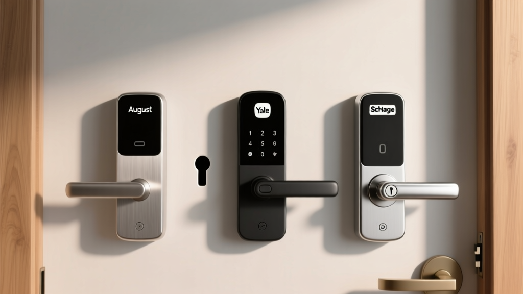 Best Smart Locks Compared: August vs Yale vs Schlage