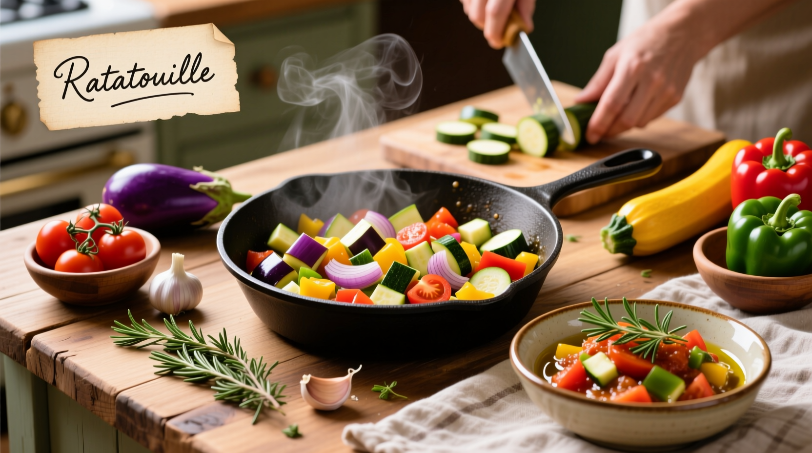 Authentic Ratatouille Recipe: Traditional French Cooking Method