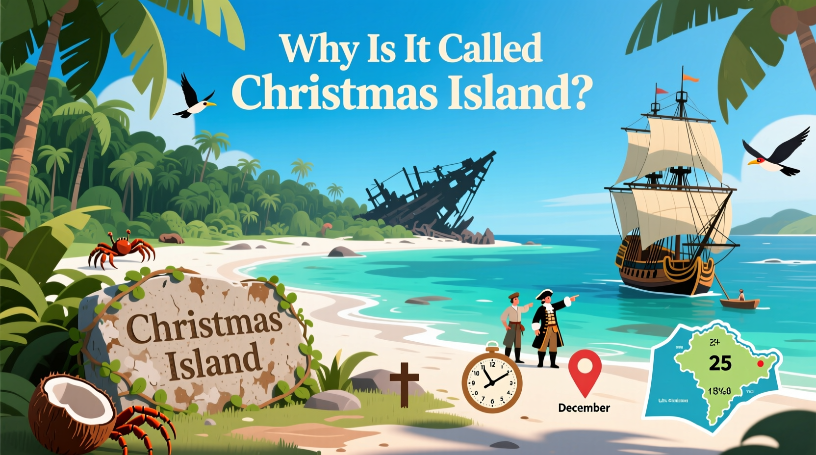 why is it called christmas island
