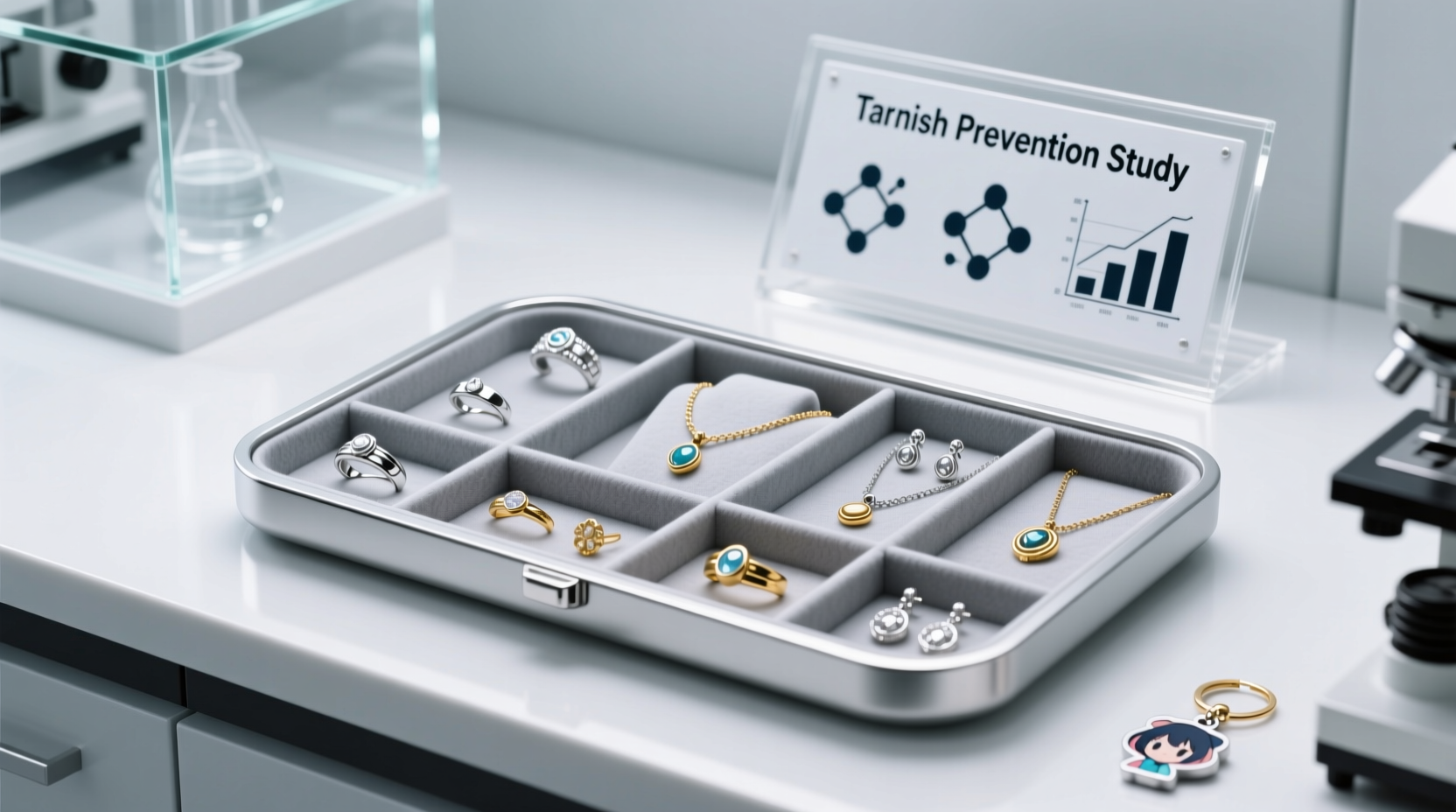 jewelry organizer tray vs anime keychain holder
