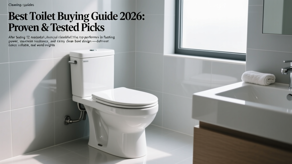 Best Toilet Buying Guide 2026: Proven & Tested Picks