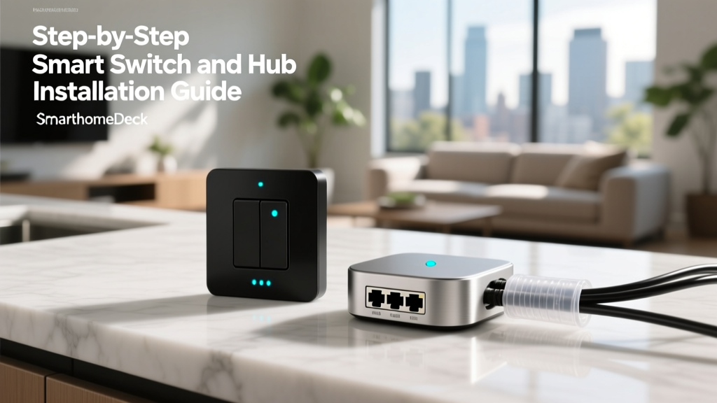 Step-by-Step Smart Switch and Hub Installation Guide