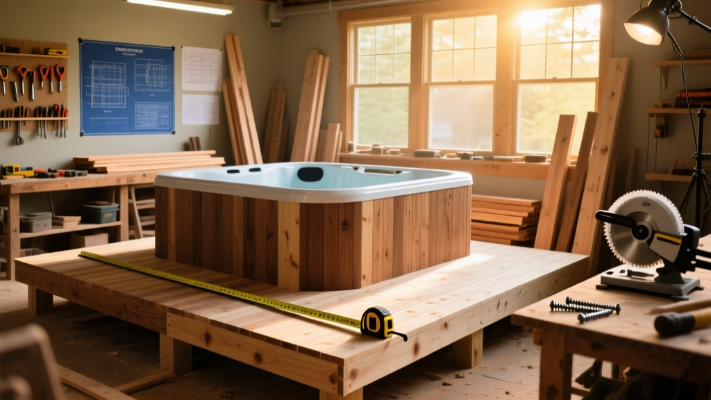 DIY Hot Tub Deck: Build a Sturdy, Level Platform