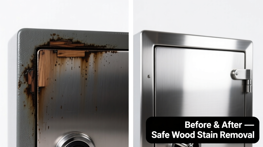 How to Remove Wood Stain from Stainless Steel Safely
