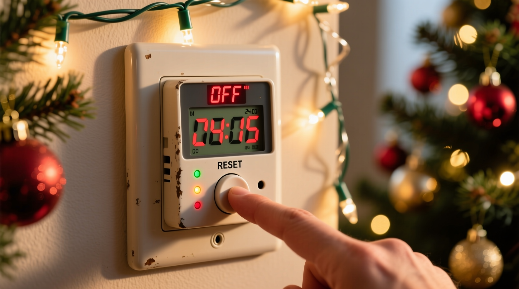 Why Does My Timer Turn Off Christmas Lights Too Early How To Reset, image size:1664x928