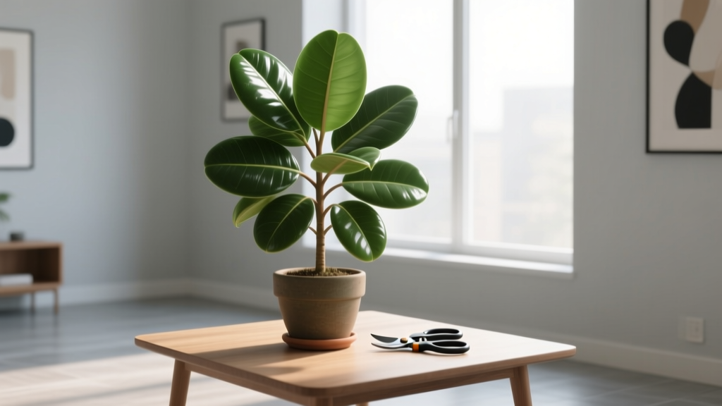 Rubber Plant Pruning: 5-Minute Indoor Blueprint (2026)