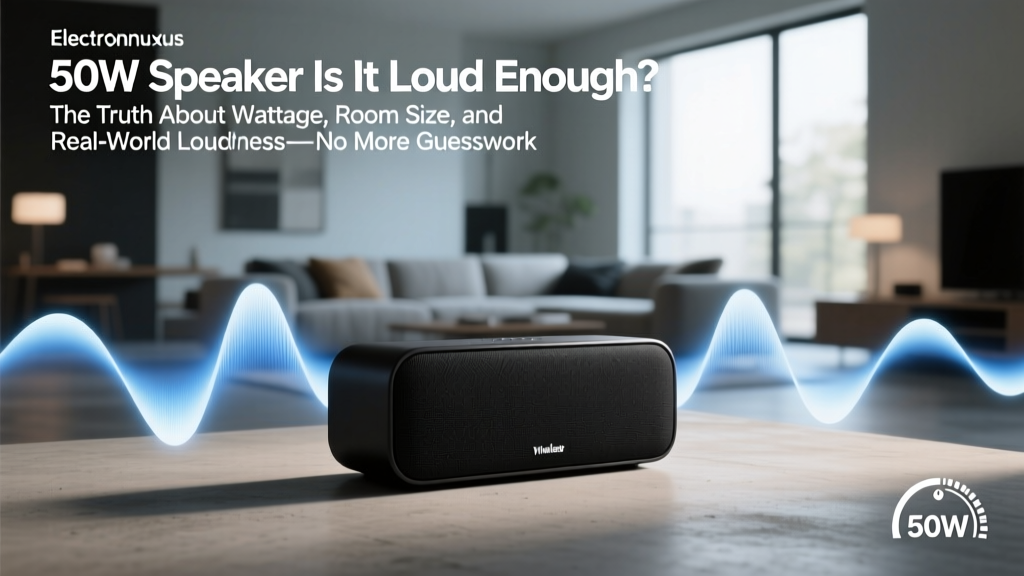 50W Speaker Is It Loud Enough? The Truth About Wattage, Room Size, and Real-World Loudness—No More Guesswork