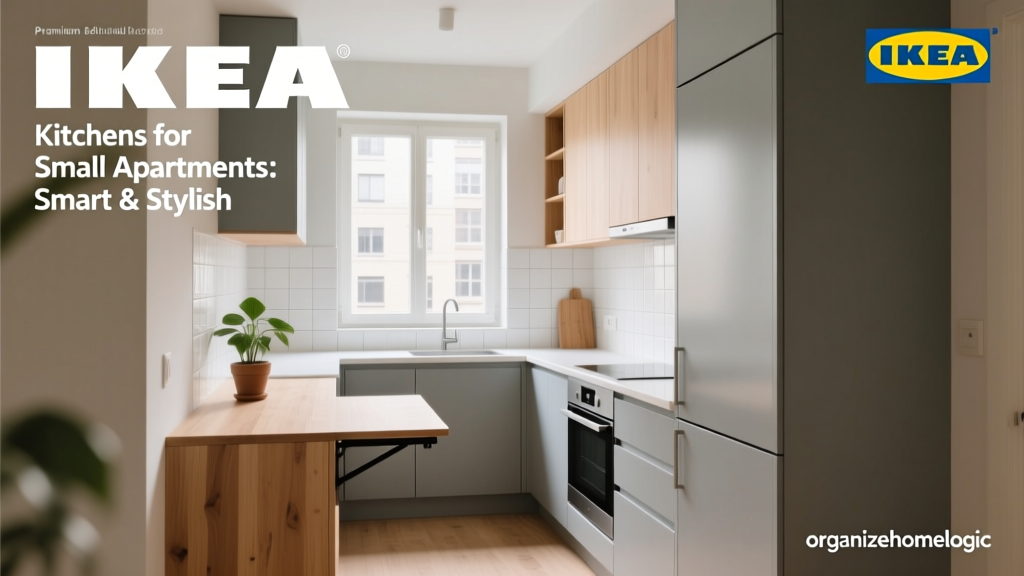 IKEA Kitchens for Small Apartments: Smart & Stylish