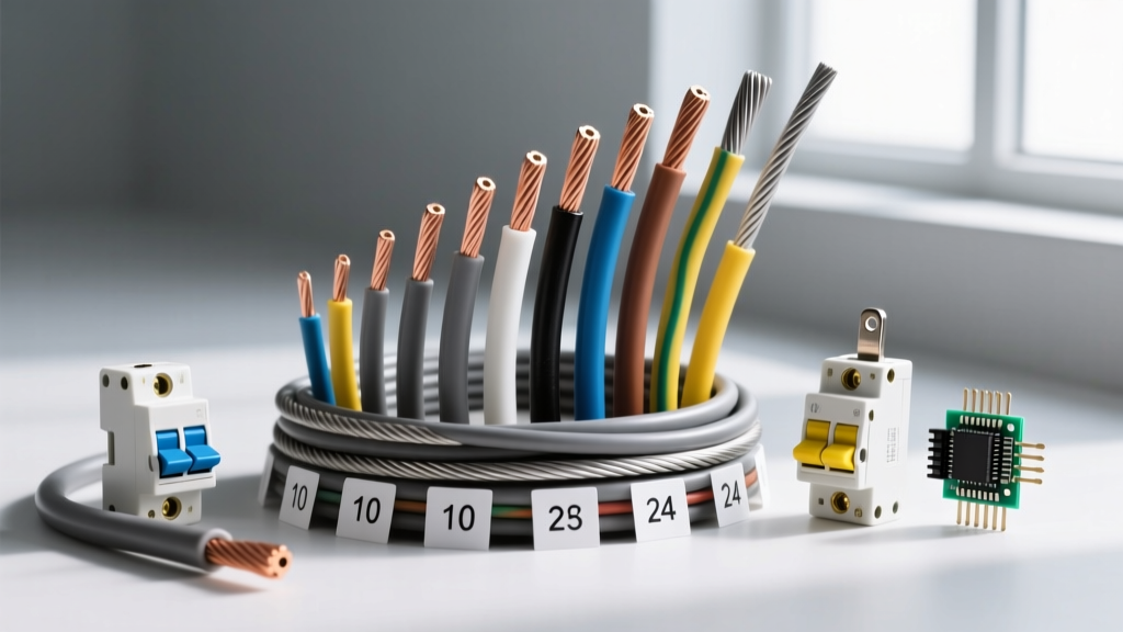 Steel Wire Gauge Table: AWG Dimensions, Tensile Strength & Grounding Specs