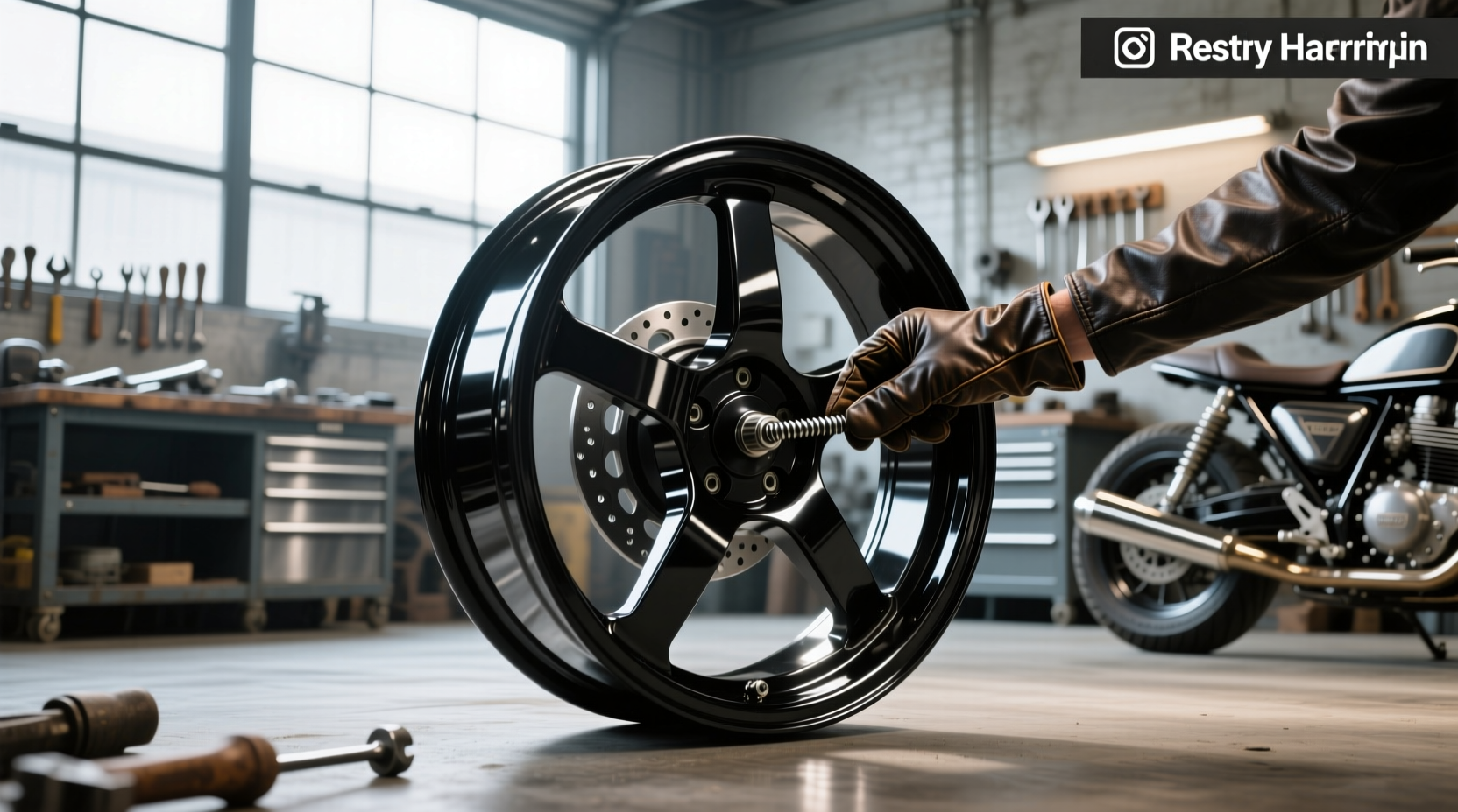 How to Choose Black Chrome Motorcycle Rims, Does Anyone Do Black Chrome?