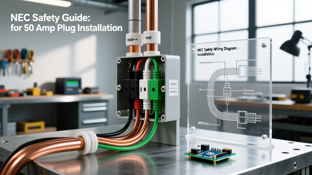 NEC Safety Guide: Wiring Diagram for 50 Amp Plug Installation