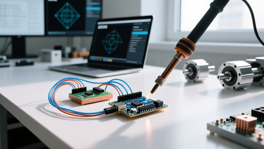 Optimizing Workflows for CNC Using Arduino and GRBL Firmware