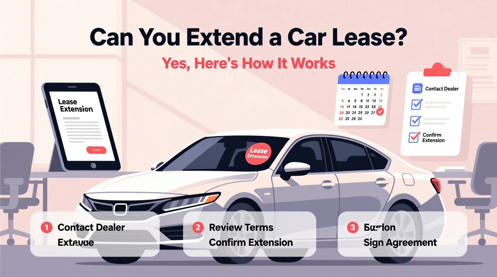 can you extend a car lease
